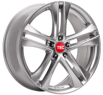 8x19/5x112 CB72.5 ET45 TEC Speedwheels AS4 Hyper Silver CB: 72.5