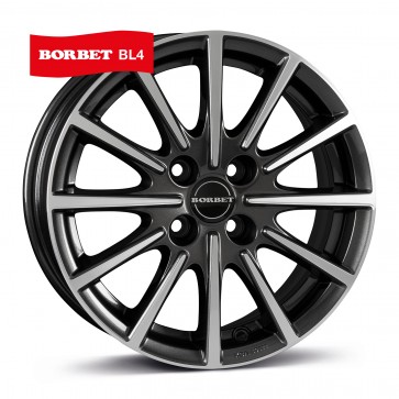 6.5x15/4x108 CB72.5 ET40 Borbet BL4 mistral anthracite glossy polished