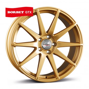 9.5x19/5x112 CB72.5 ET40 Borbet GTX gold matt