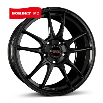 11x19/5x130 CB71.6 ET64 Borbet MC black glossy