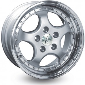 8.5x18/5x130 CB71.6 ET52 Keskin-Tuning KT2 Silver Lip Polish
