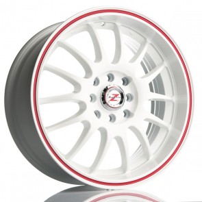 7x16/4x100 CB72.6 ET38 Barzetta Player White