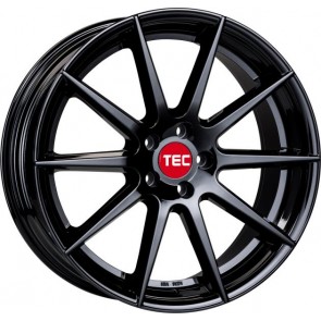 8.5x19/5x114.3 CB72.5 ET35 TEC Speedwheels GT7 Black glossy CB: 72.5