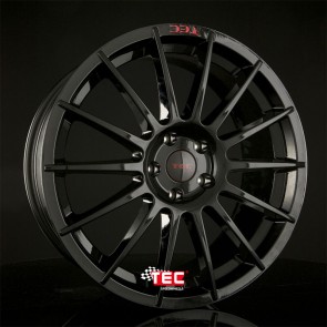 7x17/4x108 CB65.1 ET18 TEC Speedwheels AS2 Black glossy CB: 65.1
