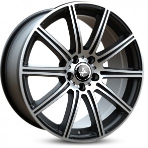8.5x19/5x112 CB66.6 ET45 Keskin-Tuning KT16 Black Front Polish