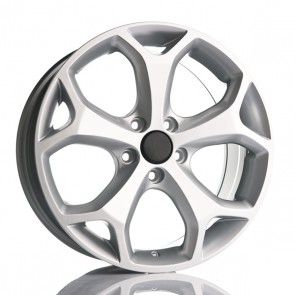 8x18/5x108 CB65.1 ET43 Fit for Ford Kinect Silver