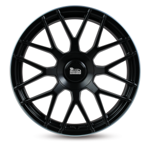 8.5x20/5x112 CB66.6 ET30 MAM GT1 Matt Black Lip Polish