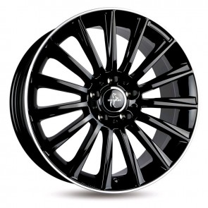 8.5x20/5x112 CB66.6 ET30 Keskin-Tuning KT18 Black Lip Polish
