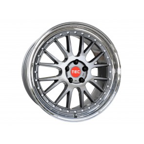 8x18/5x120 CB72.6 ET38 TEC Speedwheels GTE Titan polished lip CB: 72.6