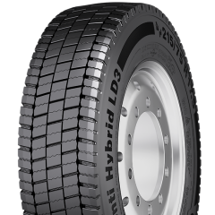 265/70R17.5 139/136M CONTINENTAL Hybrid LD3 m+s