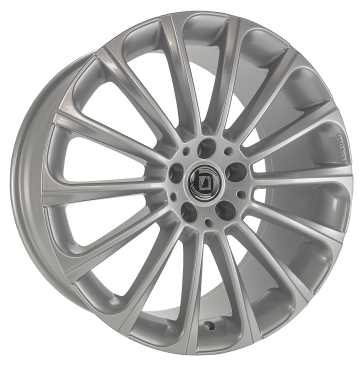 9.5x20/5x112 CB66.6 ET45 Diewe Turbina Argento silber