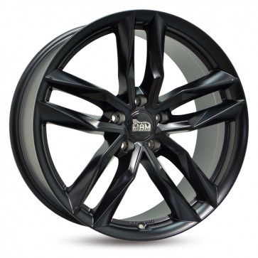 8x18/5x112 CB66.6 ET30 MAM RS3 Matt Black Painted