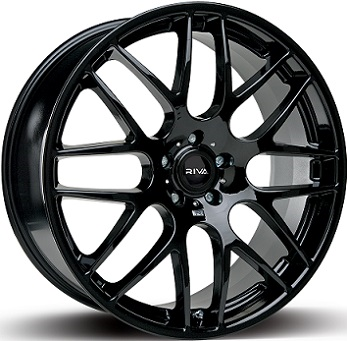 8.0x19/5x120 CB72.6 ET34 Fox Wheels RIVA DTM Gloss Black