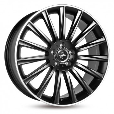 7x17/5x120 CB72.6 ET35 Keskin-Tuning KT18 Matt Black Lip Polish