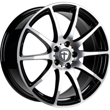 18/5x112 CB1.0 ET38 Tomason TN1 black polished