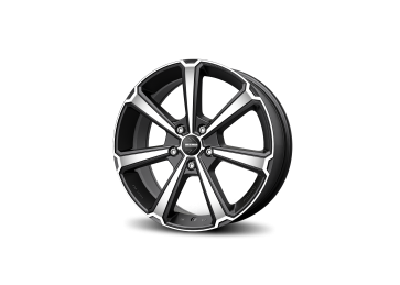 7x17/5x112 CB72.3 ET45 MOMO LEGEND Black matt polish
