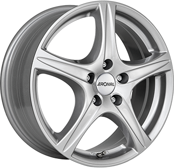 8.0x18/5x120 CB82.0 ET45 Ronal R56 Crystal Silver
