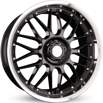 9x16/5x112 CB72.6 ET25 Keskin-Tuning KT4 Black Lip Polish
