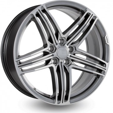 8.5x20/5x112 CB66.5 ET42 MAM 11 Titan Grey Front Polish