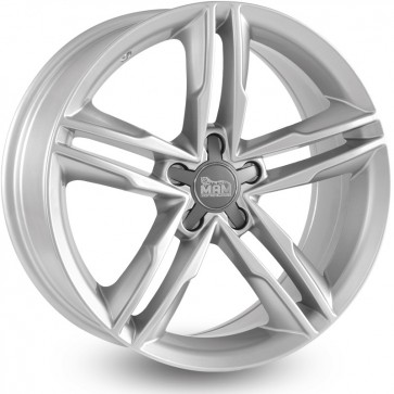 8x19/5x112 CB66.5 ET42 MAM A1 Silver Painted