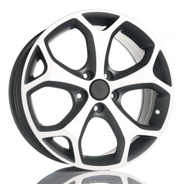 7.5x17/5x108 CB65.1 ET45 Fit for Ford Kinect TitaniumPolish