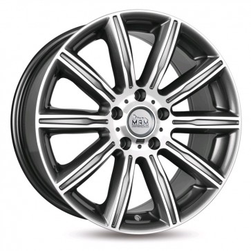 8x18/5x120 CB72.6 ET35 MAM 7_N Palladium Front Polish