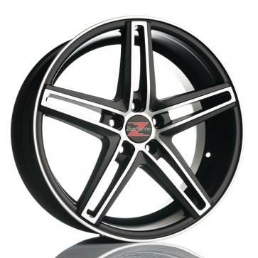 8x18/5x112 CB66.6 ET35 Barzetta Generale Matt Black Polished