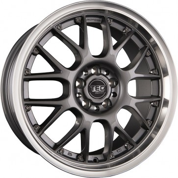 9.5x19/5x112 CB72.5 ET35 TEC Speedwheels AR1 Dark grey polished lip CB: 72.5