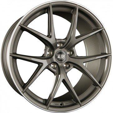 8.5x20/5x112 CB72.5 ET45 TEC Speedwheels GT6 Dark grey polished lip CB: 72.5
