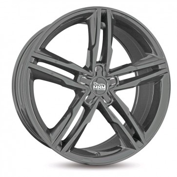 8x19/5x112 CB66.5 ET30 MAM A1 Palladium Painted