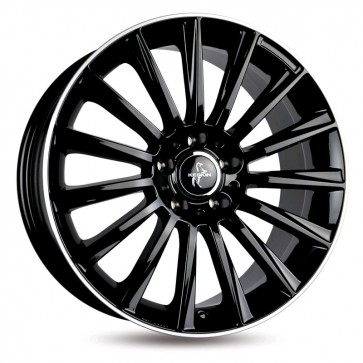 8.5x20/5x112 CB66.6 ET30 Keskin-Tuning KT18 Black Lip Polish
