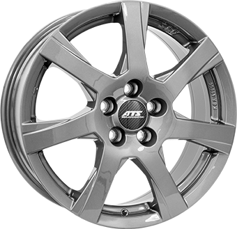 6.5x16/4x108 CB65.1 ET25 ATS TWISTER Anthracite