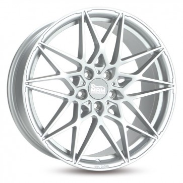 8x18/5x120 CB72.6 ET35 MAM B2 Silver Painted