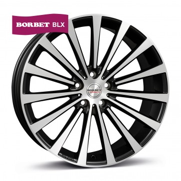 8.5x19/5x114.3 CB72.5 ET40 Borbet BLX black polished matt