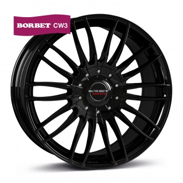 9x20/5x114.3 CB67.1 ET38 Borbet CW 3 black glossy