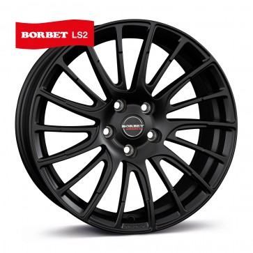 8x18/5x108 CB72.5 ET40 Borbet LS2 black matt