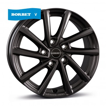 7x18/5x114.3 CB60.1 ET50 Borbet V mistral anthracite glossy