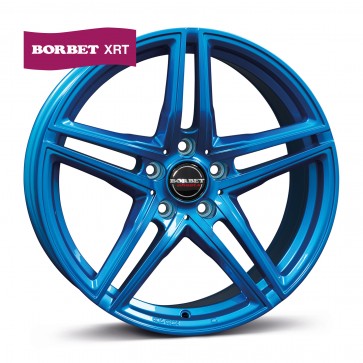 8.5x19/5x112 CB72.5 ET40 Borbet XRT candy blue