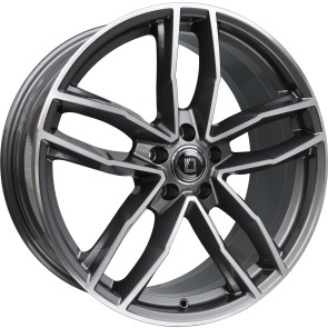 8x18/5x112 CB66.6 ET25 Diewe Alito PlatinS machined