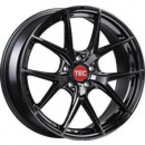 8x19/5x114.3 CB72.5 ET40 TEC Speedwheels GT6 Black glossy CB: 72.5